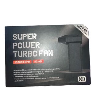 X3 Super Power Turbo Fan
